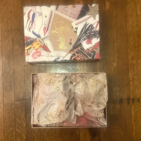 LIKE NEW Christian Louboutin Pensee 20th Anniversary 120 Silver Metallic Pumps - Picture 5 of 16